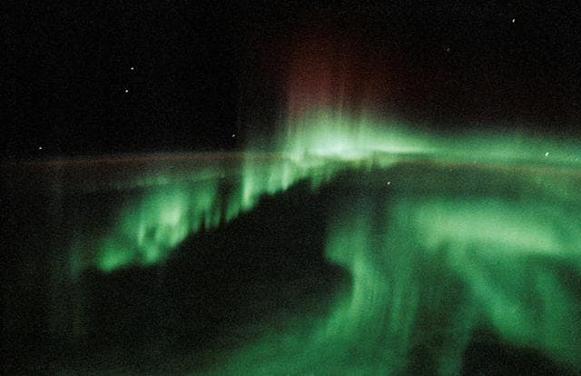 STS-47 view of the Aurora Australis