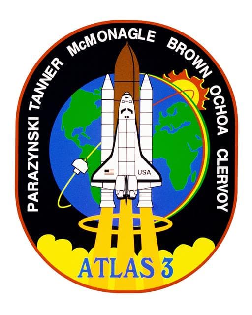 STS-66 Official Crew insignia