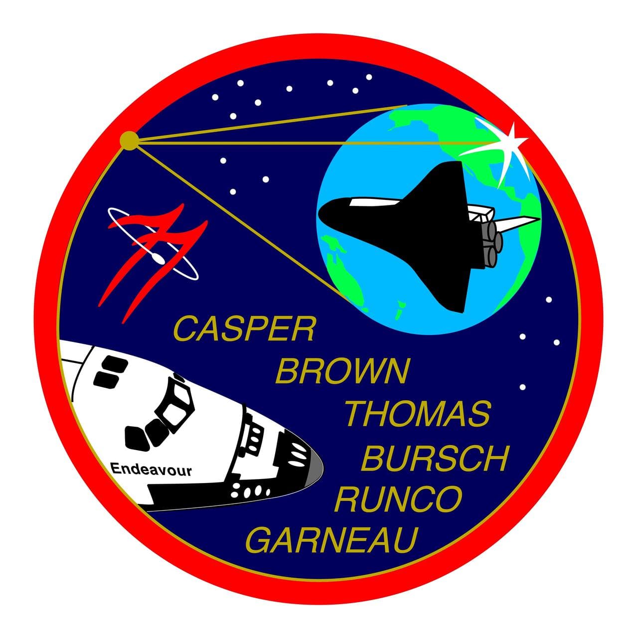 STS-77 crew insignia