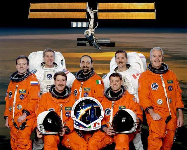 STS-100 crew portrait