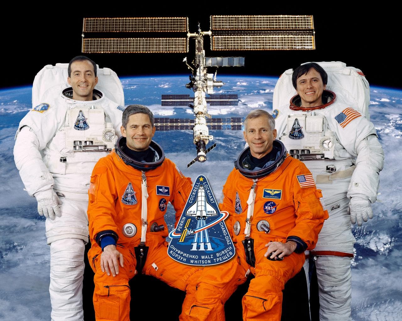 STS-111 crew portrait