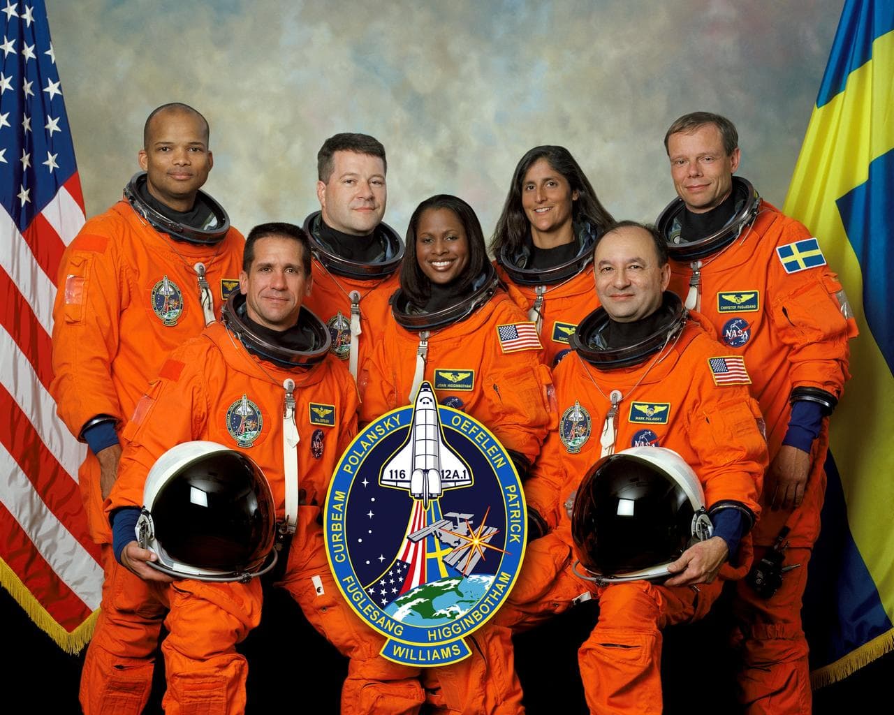 STS-116 crew portrait