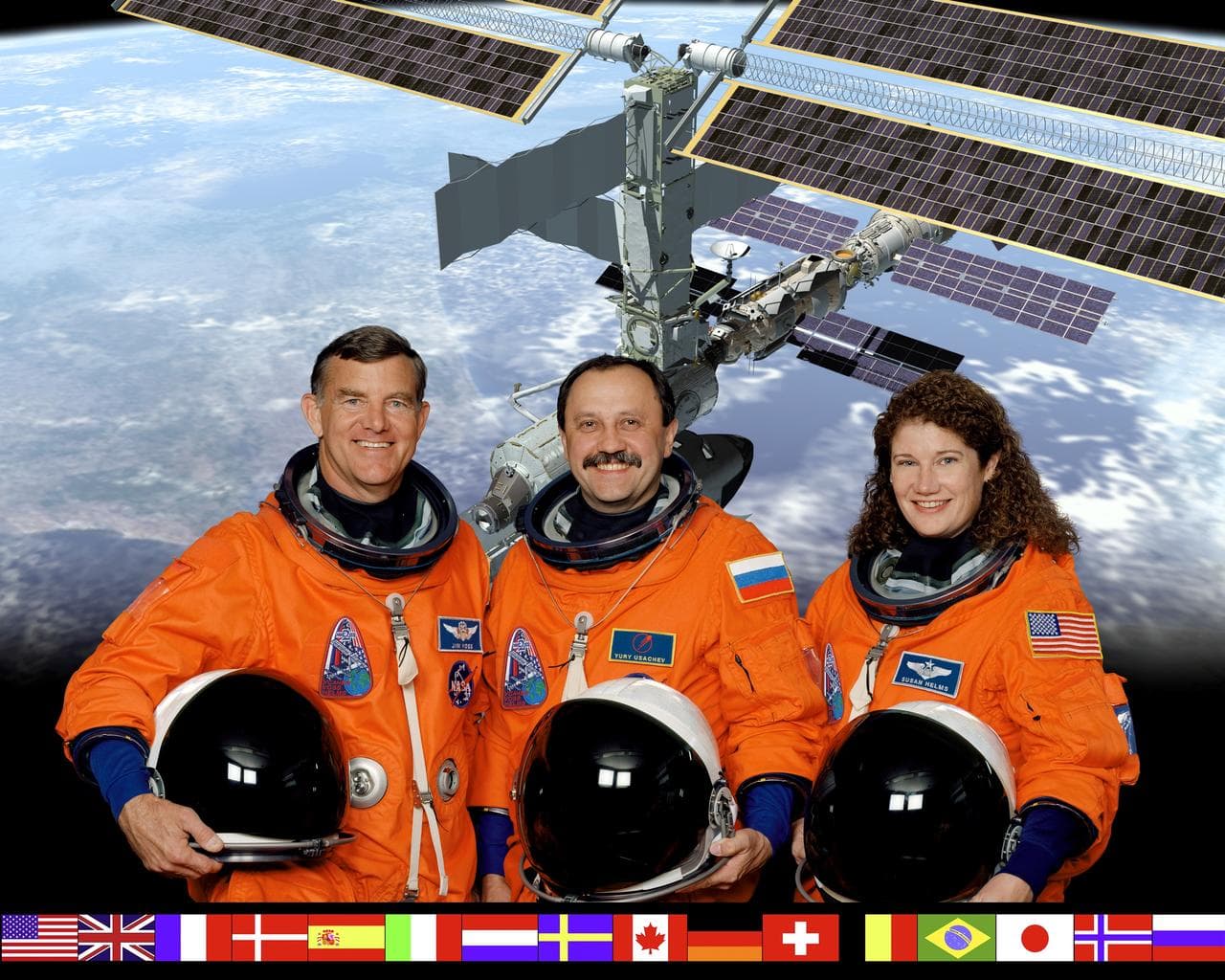 Expedition 2 crew portrait