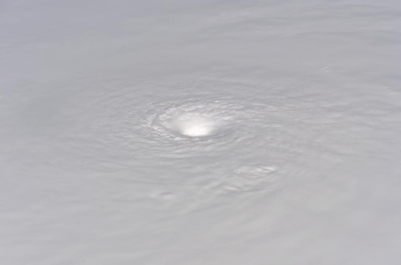 Crew Earth Observations of Hurricane Wilma taken during Expedition 12