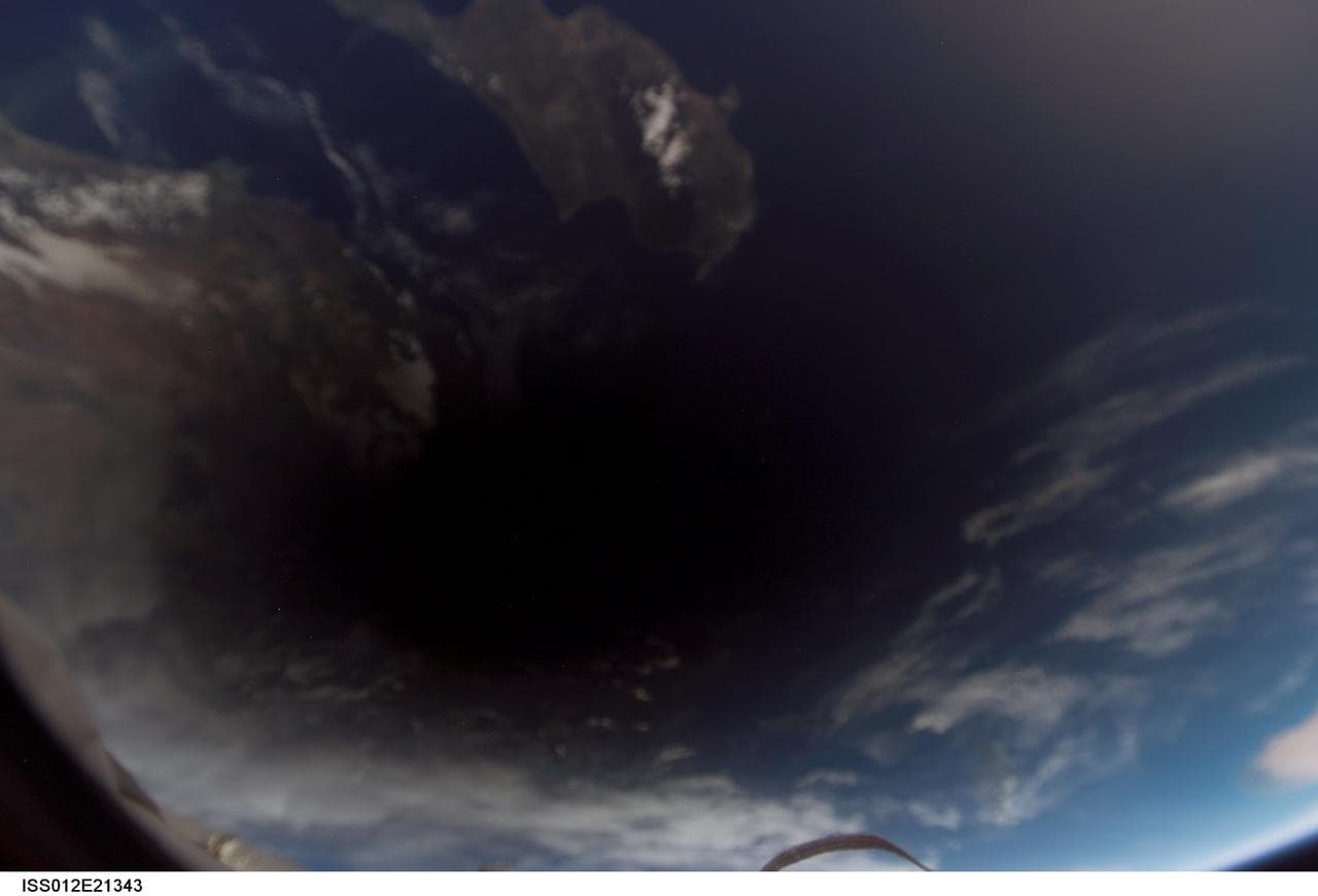 Shadow, moon, falls