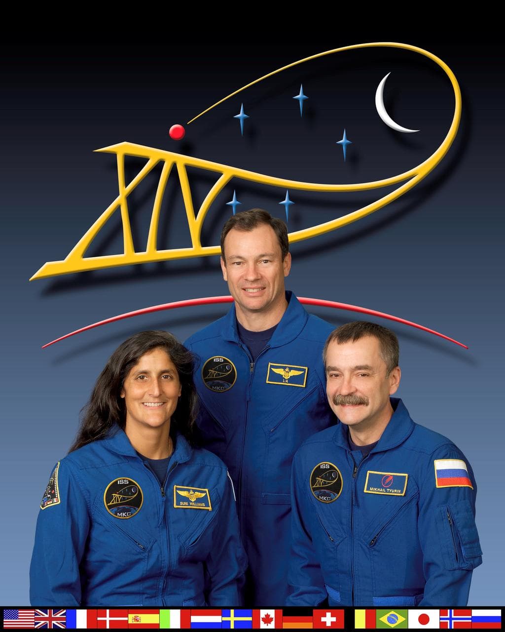 Expedition 14 crew portrait