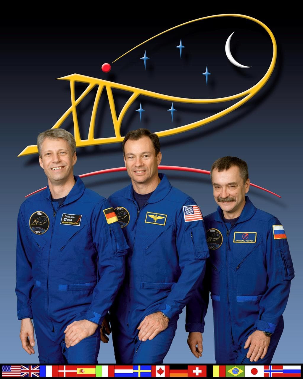 Expedition 14 crew portrait