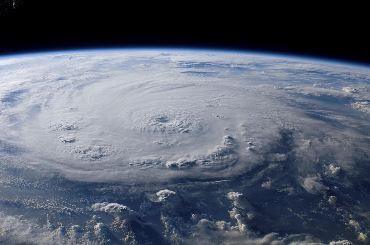 Hurricane Felix taken by the Expedition 15 Crew