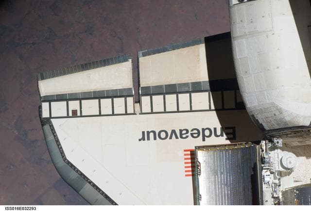 Mapping Sequence performed during the STS-123 R-Bar Pitch Maneuver