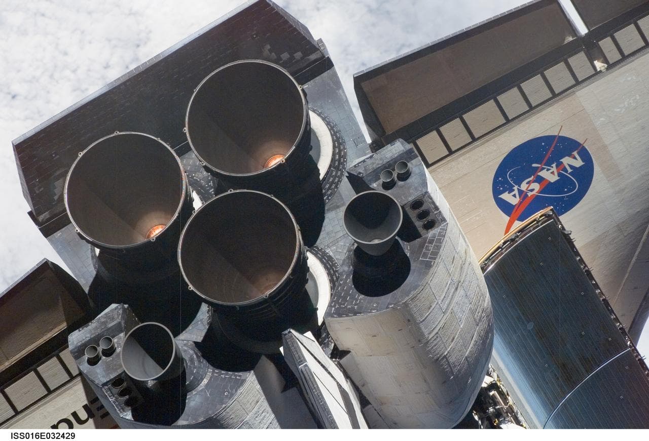 Mapping Sequence performed during the STS-123 R-Bar Pitch Maneuver