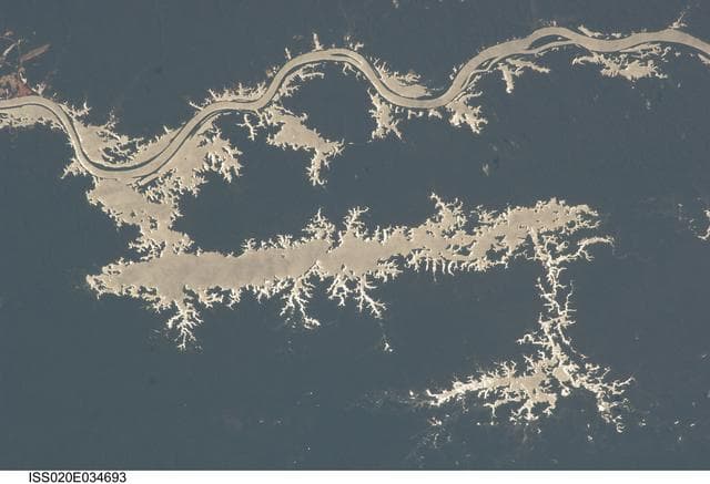 Earth observation taken by the Expedition 20 crew
