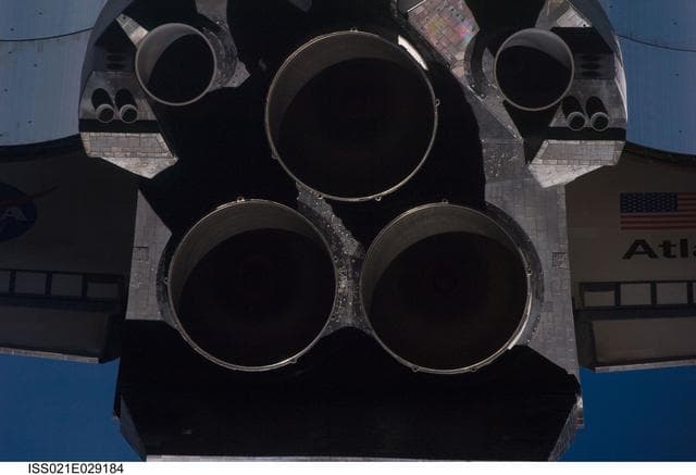 Mapping Sequence performed during the STS-129 R-Bar Pitch Maneuver