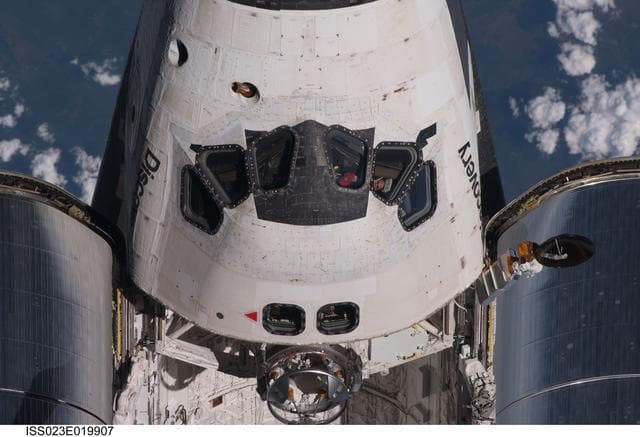 Mapping Sequence performed during the STS-131 R-Bar Pitch Maneuver