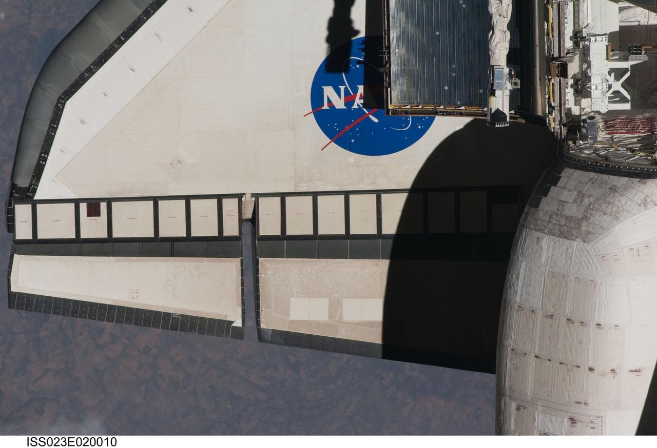 Mapping Sequence performed during the STS-131 R-Bar Pitch Maneuver