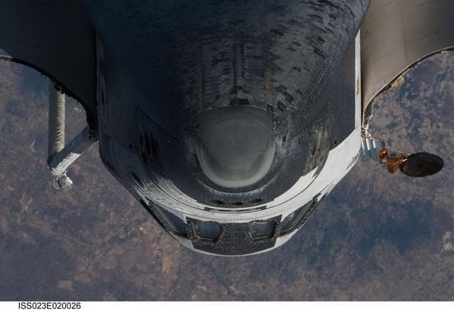 Mapping Sequence performed during the STS-131 R-Bar Pitch Maneuver
