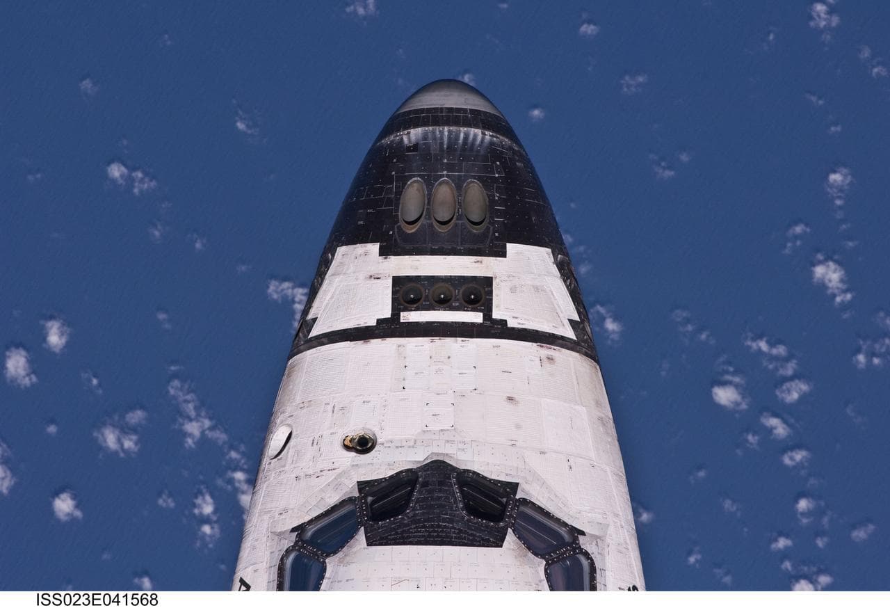 Mapping Sequence performed during the STS-132 R-Bar Pitch Maneuver