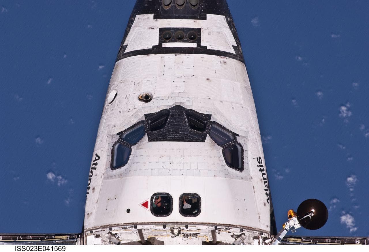 Mapping Sequence performed during the STS-132 R-Bar Pitch Maneuver