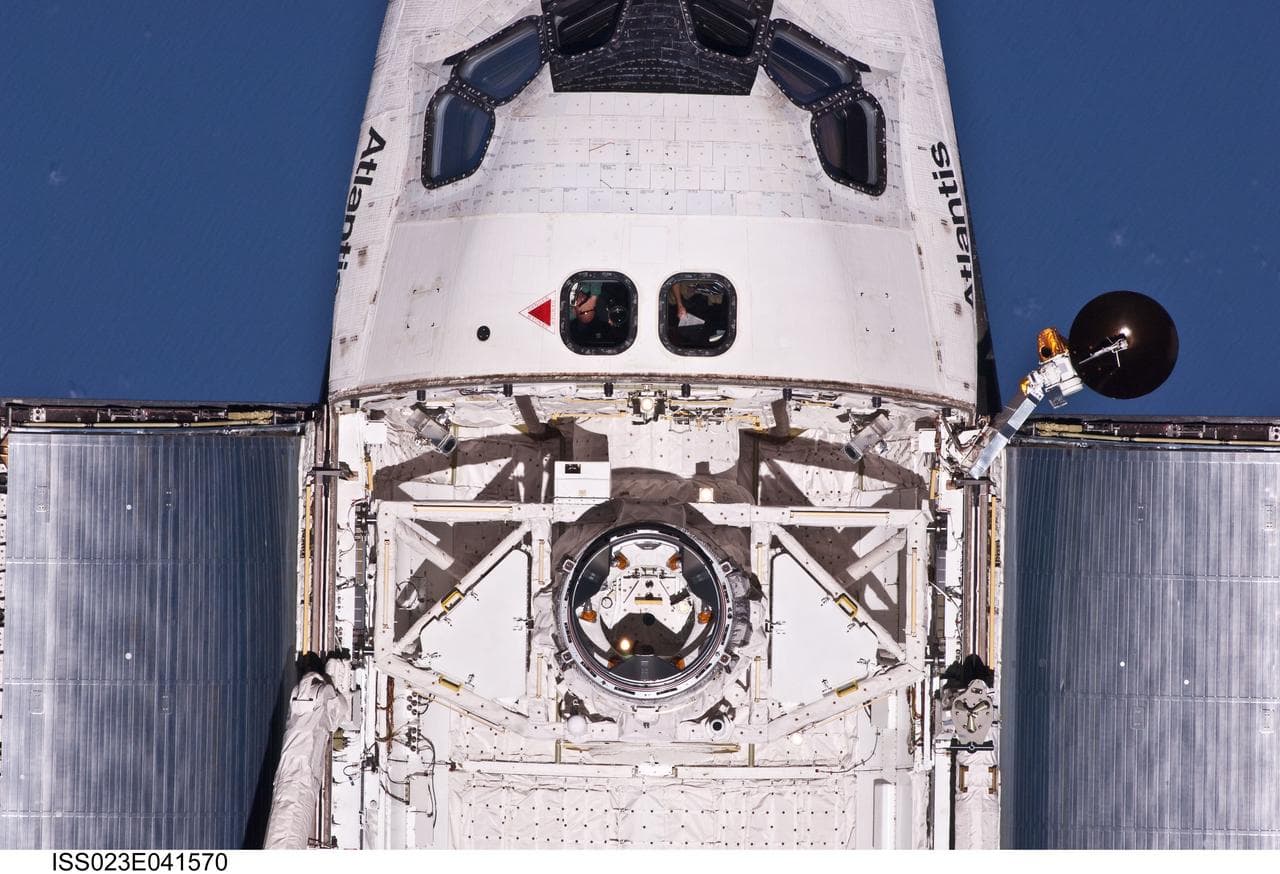 Mapping Sequence performed during the STS-132 R-Bar Pitch Maneuver