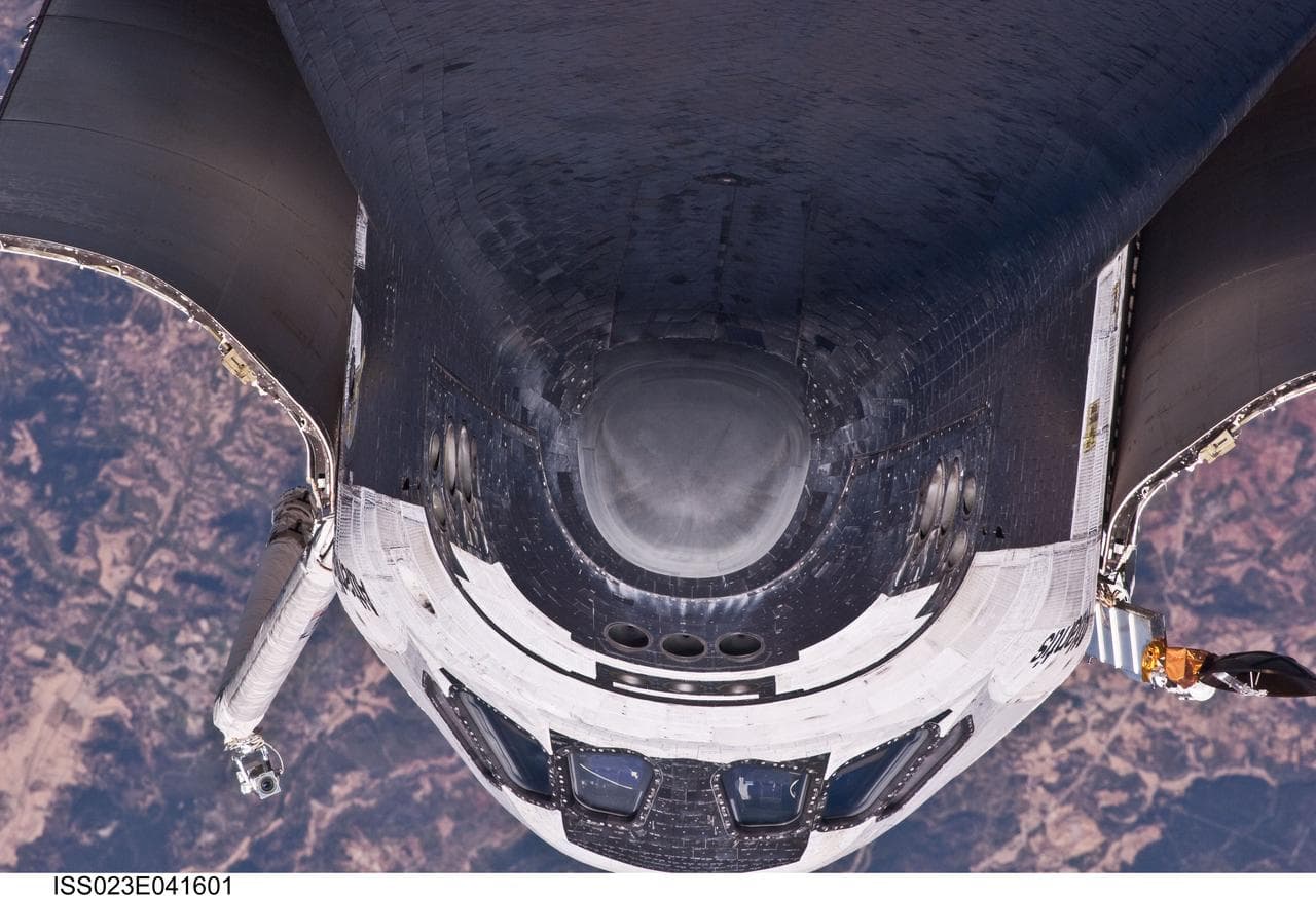 Mapping Sequence performed during the STS-132 R-Bar Pitch Maneuver