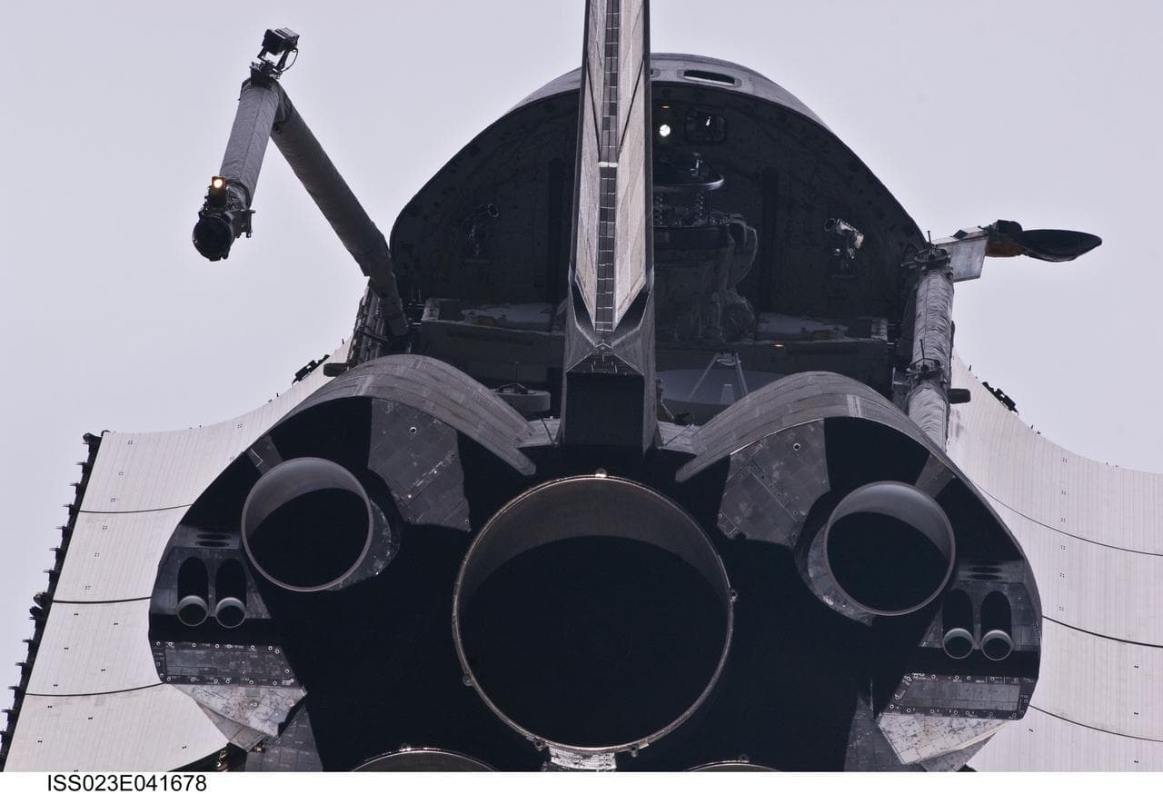 Mapping Sequence performed during the STS-132 R-Bar Pitch Maneuver