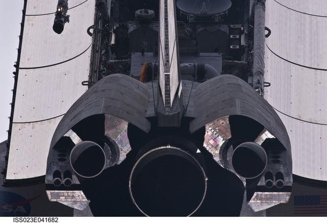Mapping Sequence performed during the STS-132 R-Bar Pitch Maneuver