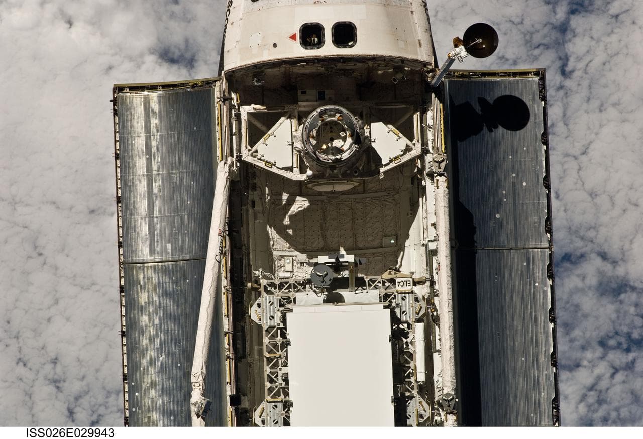 Mapping Sequence performed during the STS-133 R-Bar Pitch Maneuver