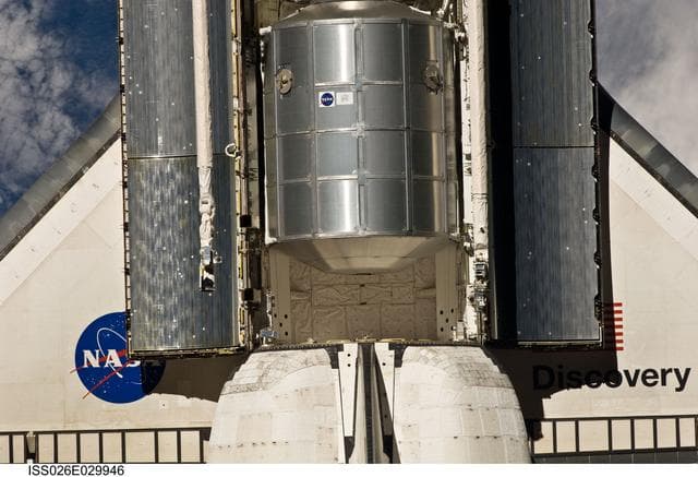 Mapping Sequence performed during the STS-133 R-Bar Pitch Maneuver