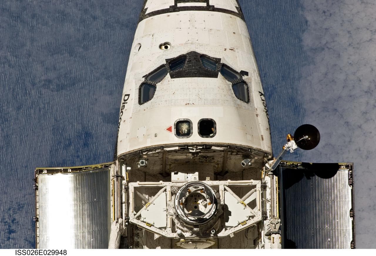 Mapping Sequence performed during the STS-133 R-Bar Pitch Maneuver