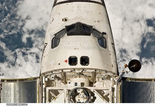 Mapping Sequence performed during the STS-133 R-Bar Pitch Maneuver