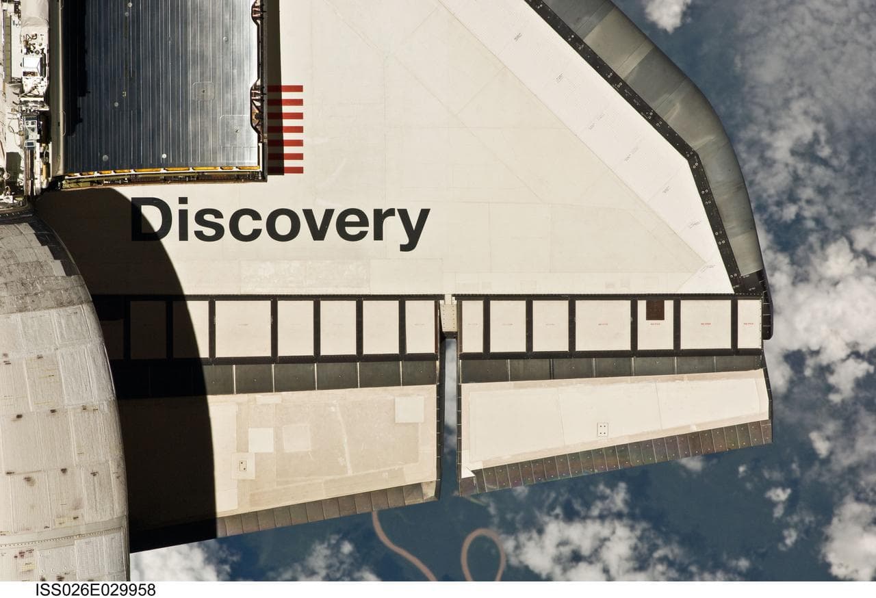 Mapping Sequence performed during the STS-133 R-Bar Pitch Maneuver