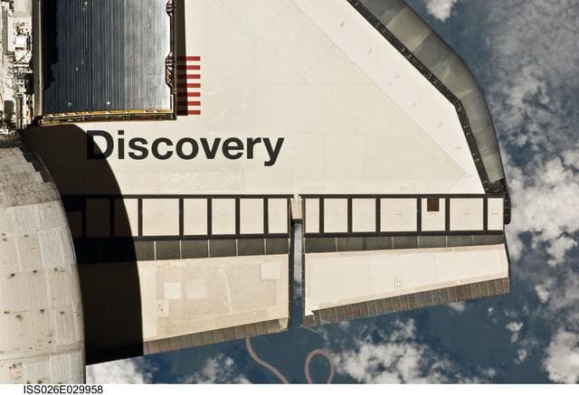 Mapping Sequence performed during the STS-133 R-Bar Pitch Maneuver