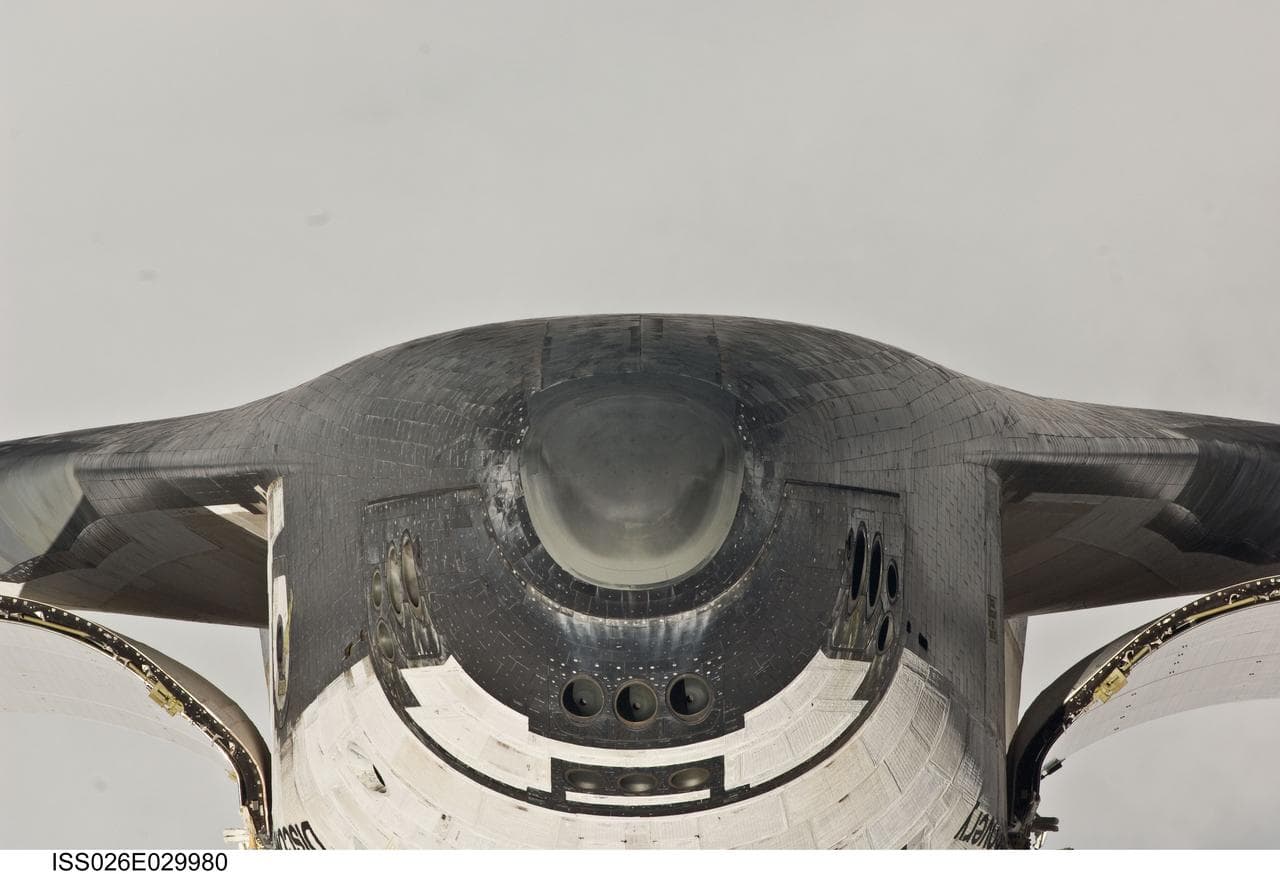 Mapping Sequence performed during the STS-133 R-Bar Pitch Maneuver