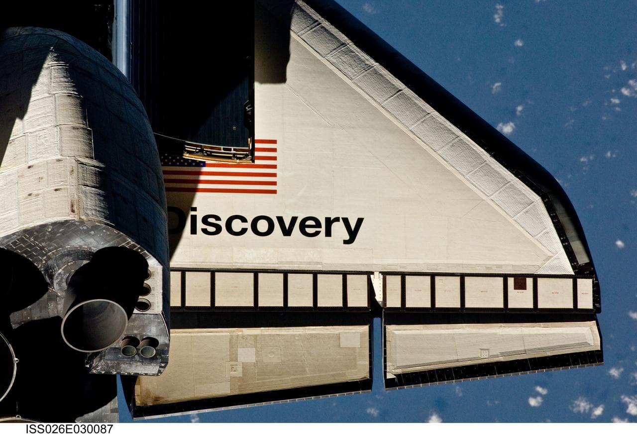 Mapping Sequence performed during the STS-133 R-Bar Pitch Maneuver