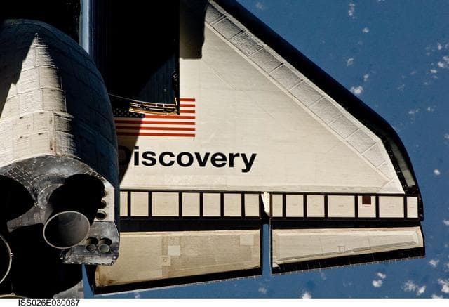 Mapping Sequence performed during the STS-133 R-Bar Pitch Maneuver