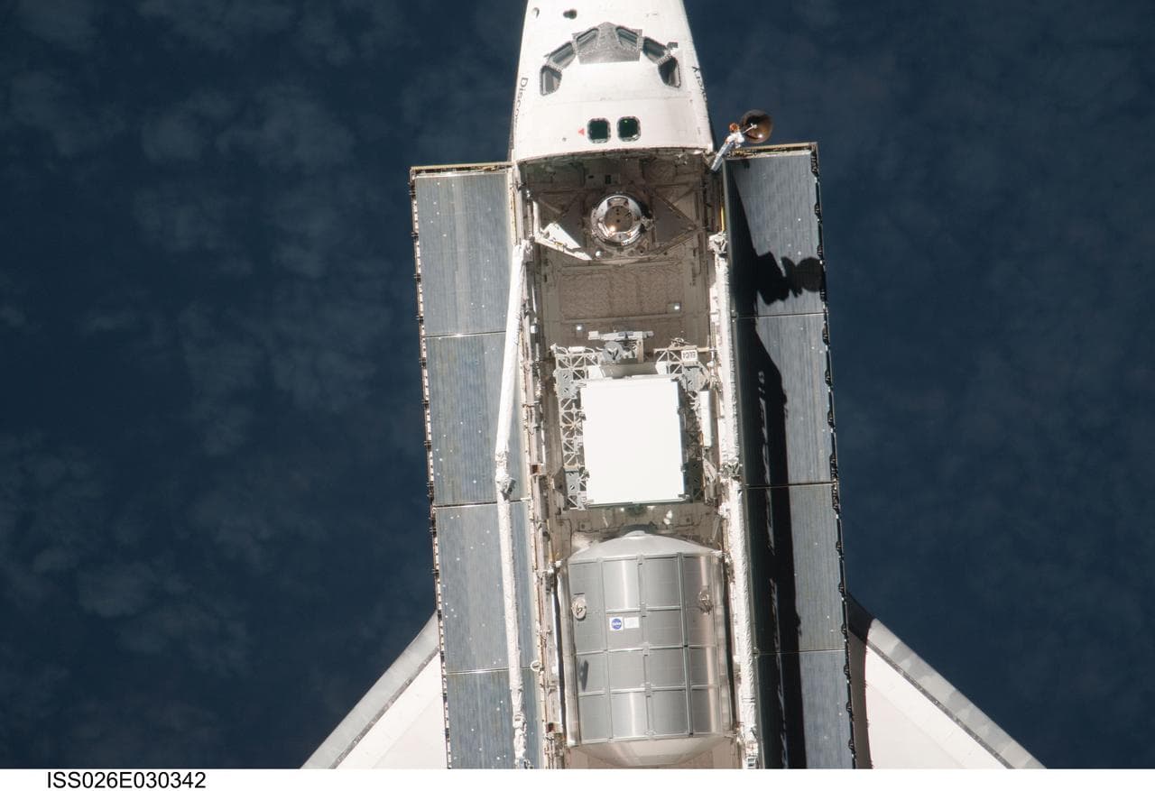 Mapping Sequence performed during the STS-133 R-Bar Pitch Maneuver