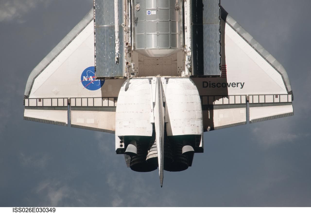Mapping Sequence performed during the STS-133 R-Bar Pitch Maneuver