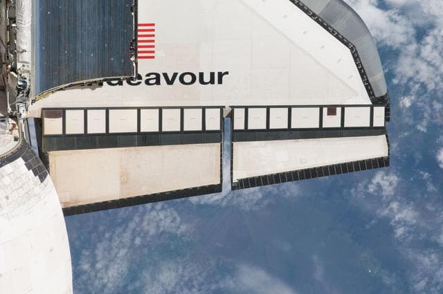 Mapping Sequence performed during the STS-134 R-Bar Pitch Maneuver