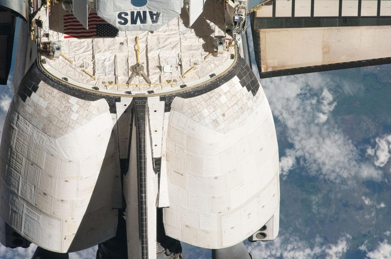 Mapping Sequence performed during the STS-134 R-Bar Pitch Maneuver