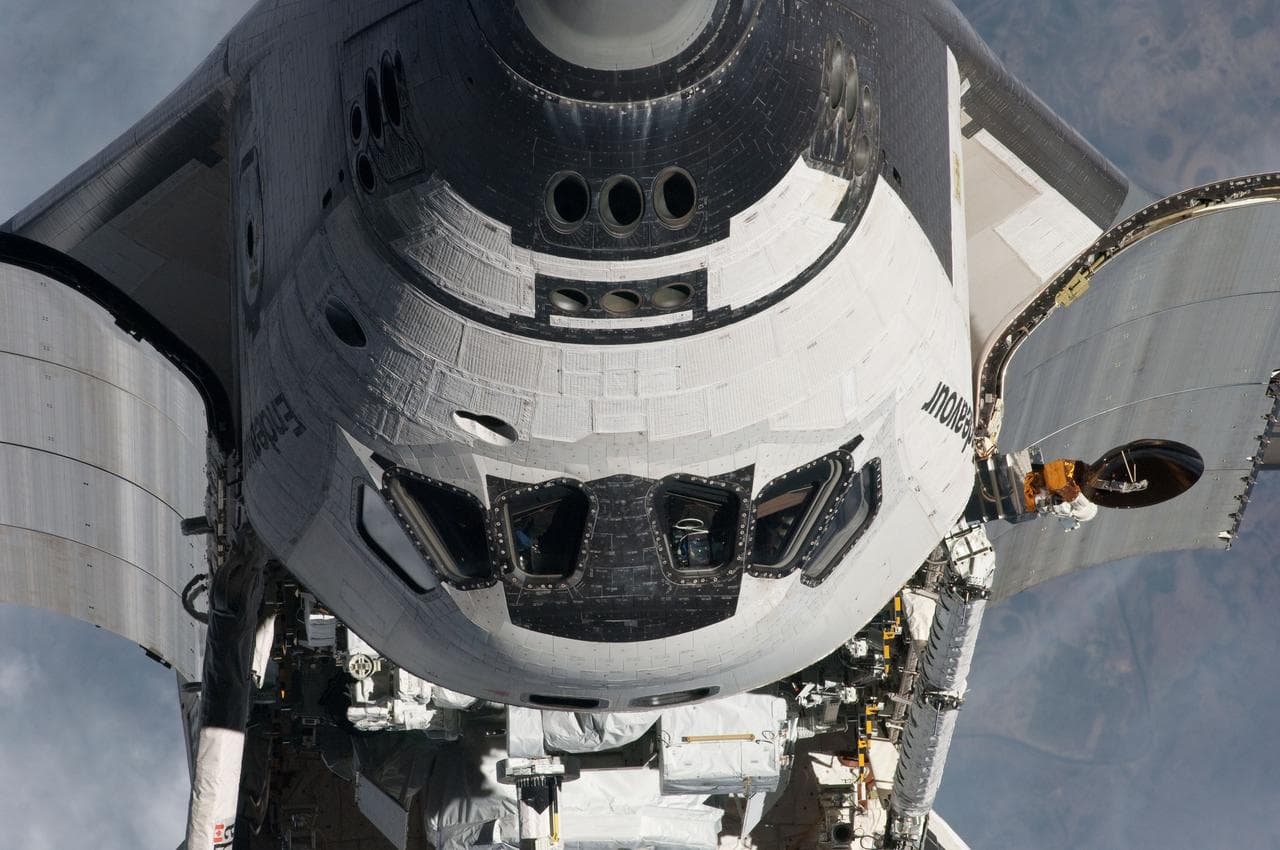 Mapping Sequence performed during the STS-134 R-Bar Pitch Maneuver