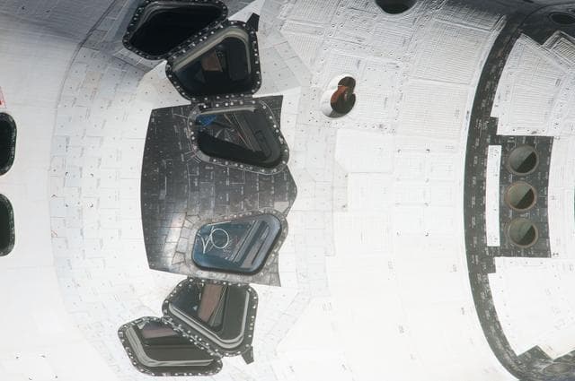 Mapping Sequence performed during the STS-134 R-Bar Pitch Maneuver