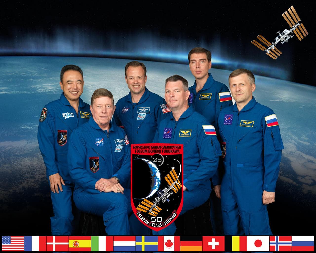 Official, crew, portrait