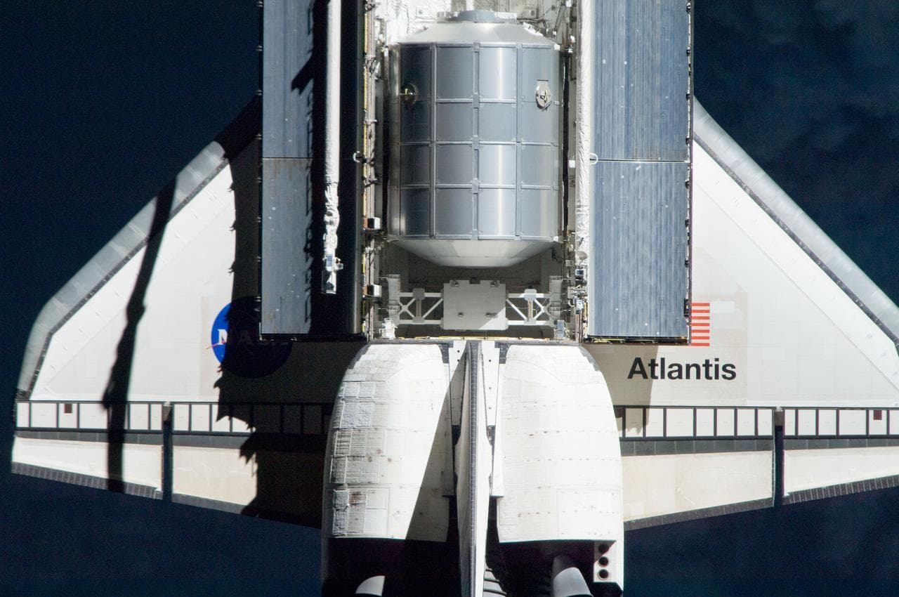 Mapping Sequence performed during the STS-135 R-Bar Pitch Maneuver