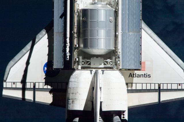 Mapping Sequence performed during the STS-135 R-Bar Pitch Maneuver