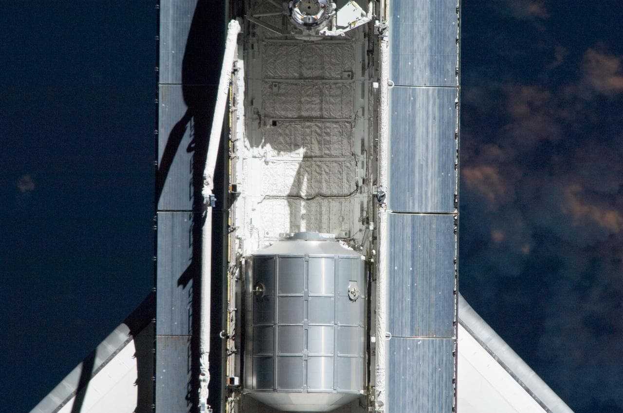 Mapping Sequence performed during the STS-135 R-Bar Pitch Maneuver