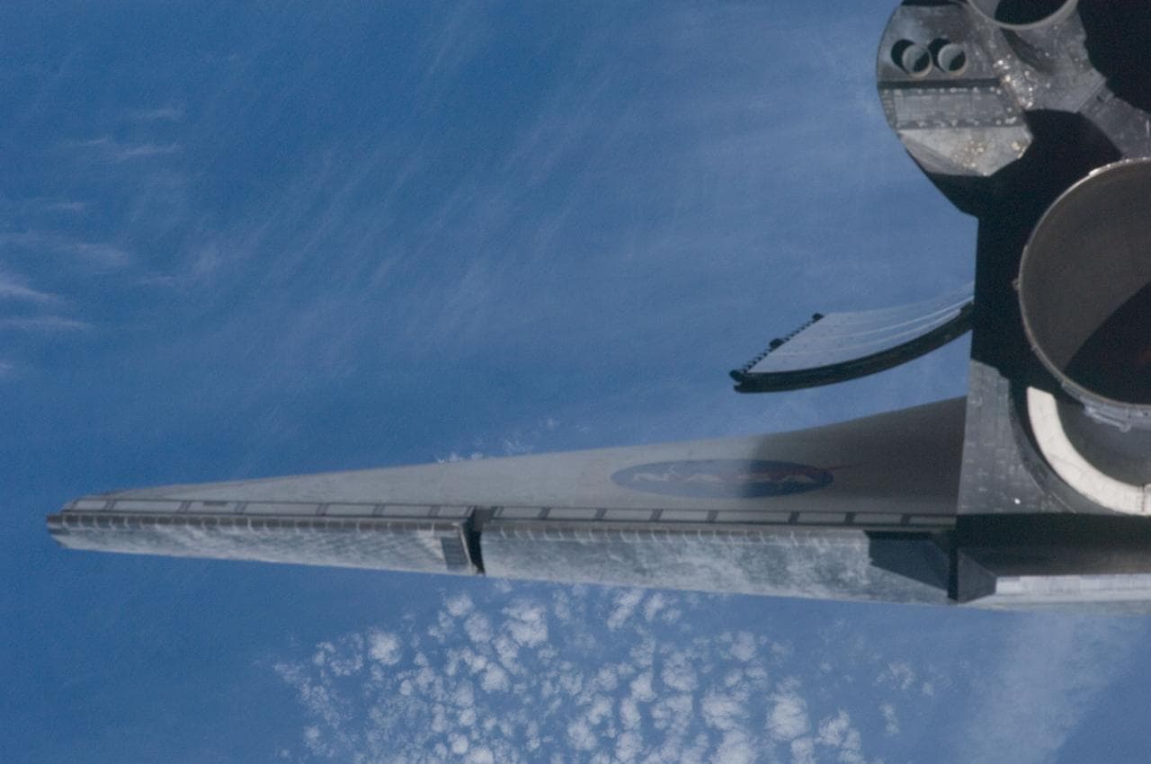 Mapping Sequence performed during the STS-135 R-Bar Pitch Maneuver
