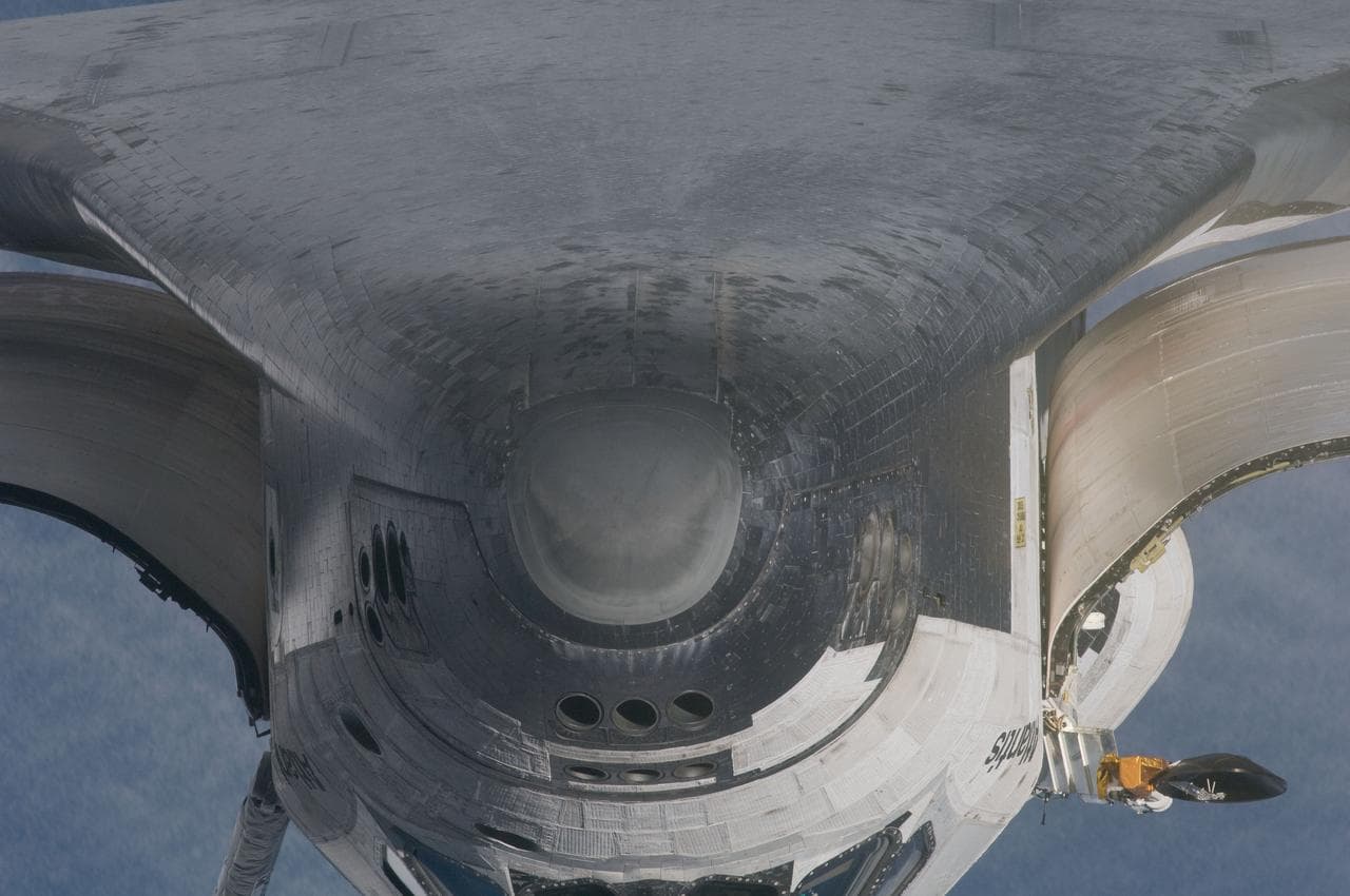 Mapping Sequence performed during the STS-135 R-Bar Pitch Maneuver