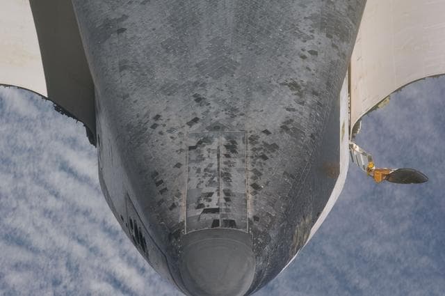 Mapping Sequence performed during the STS-135 R-Bar Pitch Maneuver