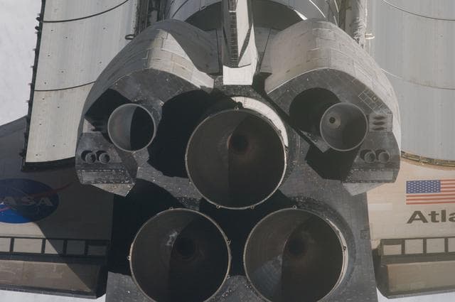 Mapping Sequence performed during the STS-135 R-Bar Pitch Maneuver