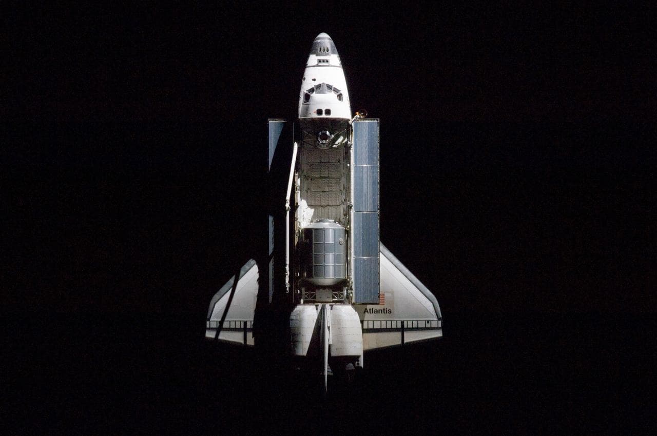 Mapping Sequence performed during the STS-135 R-Bar Pitch Maneuver
