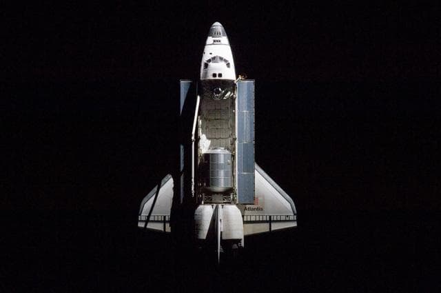Mapping Sequence performed during the STS-135 R-Bar Pitch Maneuver